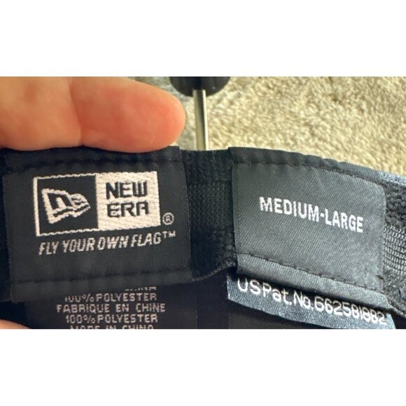 TMMC Toyota RAV4 Gray Red Stretch-Fit Cap Hat Medium Large New Era 39Thirty - Picture 6 of 7